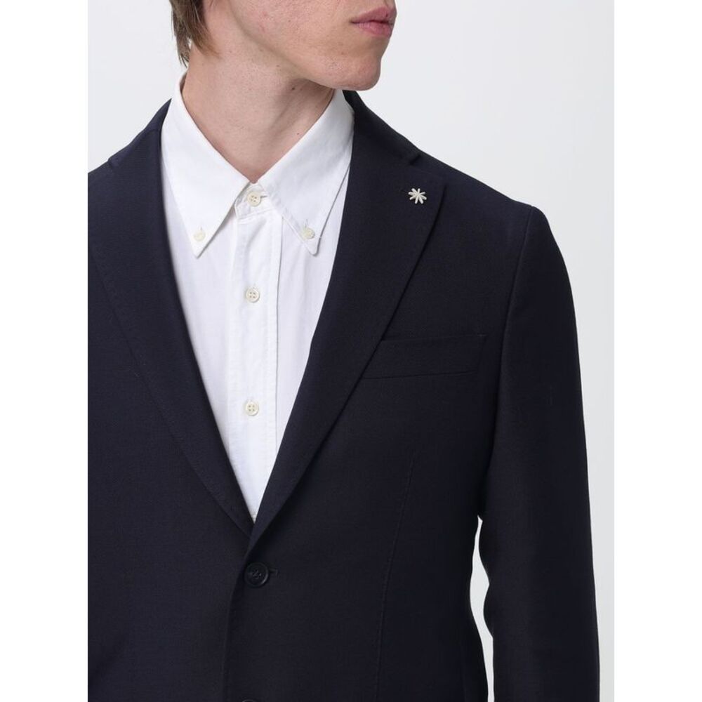 Manuel Ritz Jacket Men Blue - Picture 4 of 4